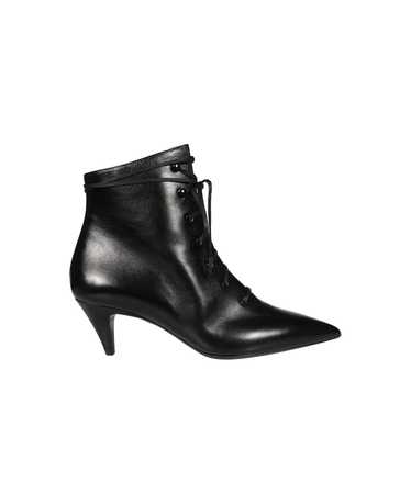 SAINT LAURENT Leather Ankle Boots