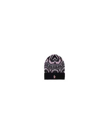 Moncler Grenoble Logo Patch Ribbed Beanie