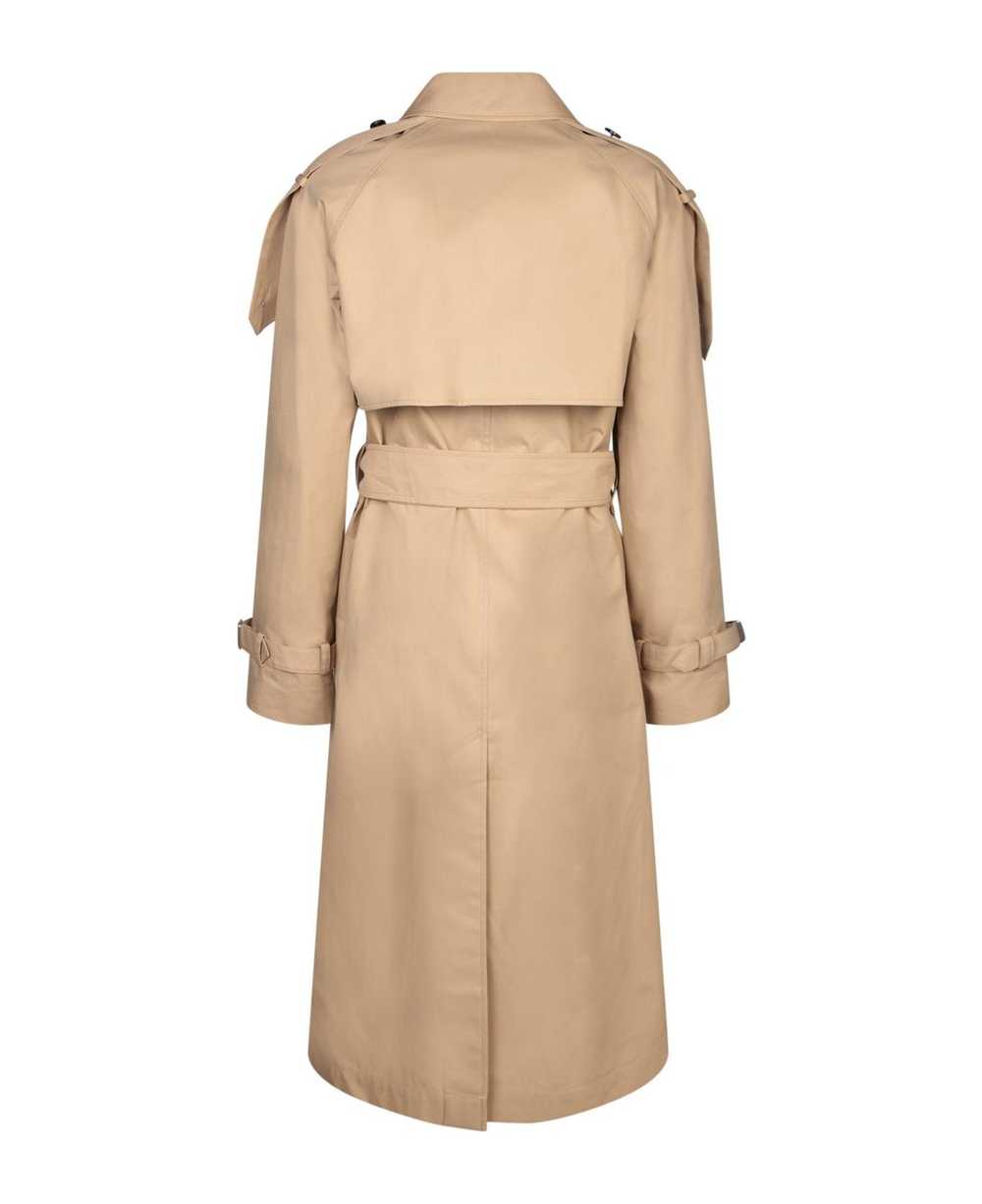 Burberry Gabardine Double-breasted Belted Trench … - image 2