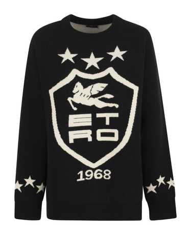 Etro Jacquard Jersey With Heraldic Coat Of Arms