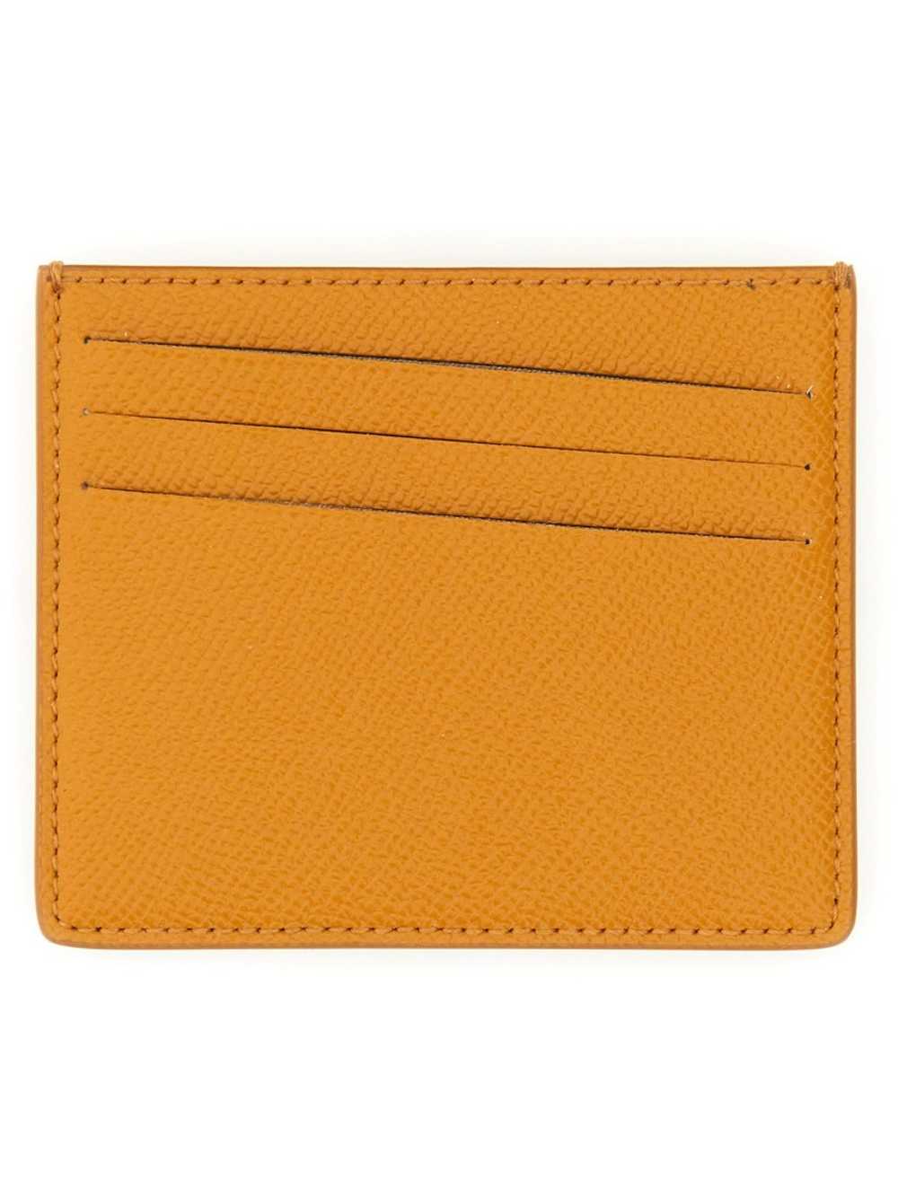 Maison Margiela LEATHER CARD HOLDER WITH FOUR SEA… - image 2