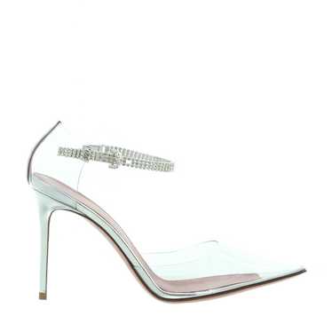 Amina Muaddi Ursina Glass Pump Clear - image 1