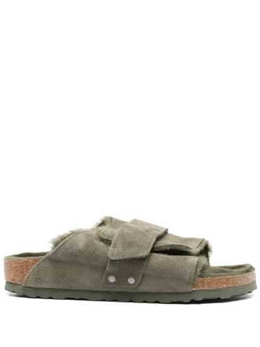 BIRKENSTOCK KYOTO SHEARLING THYME, SUEDE LEATHER/N