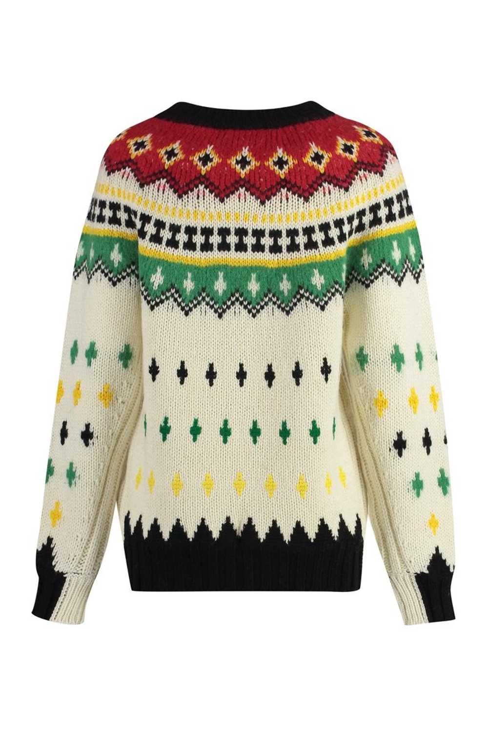 MONCLER GRENOBLE JACQUARD WOOL SWEATER - image 2