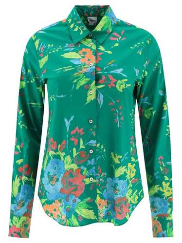 ASPESI SHIRT WITH FLORAL PRINT