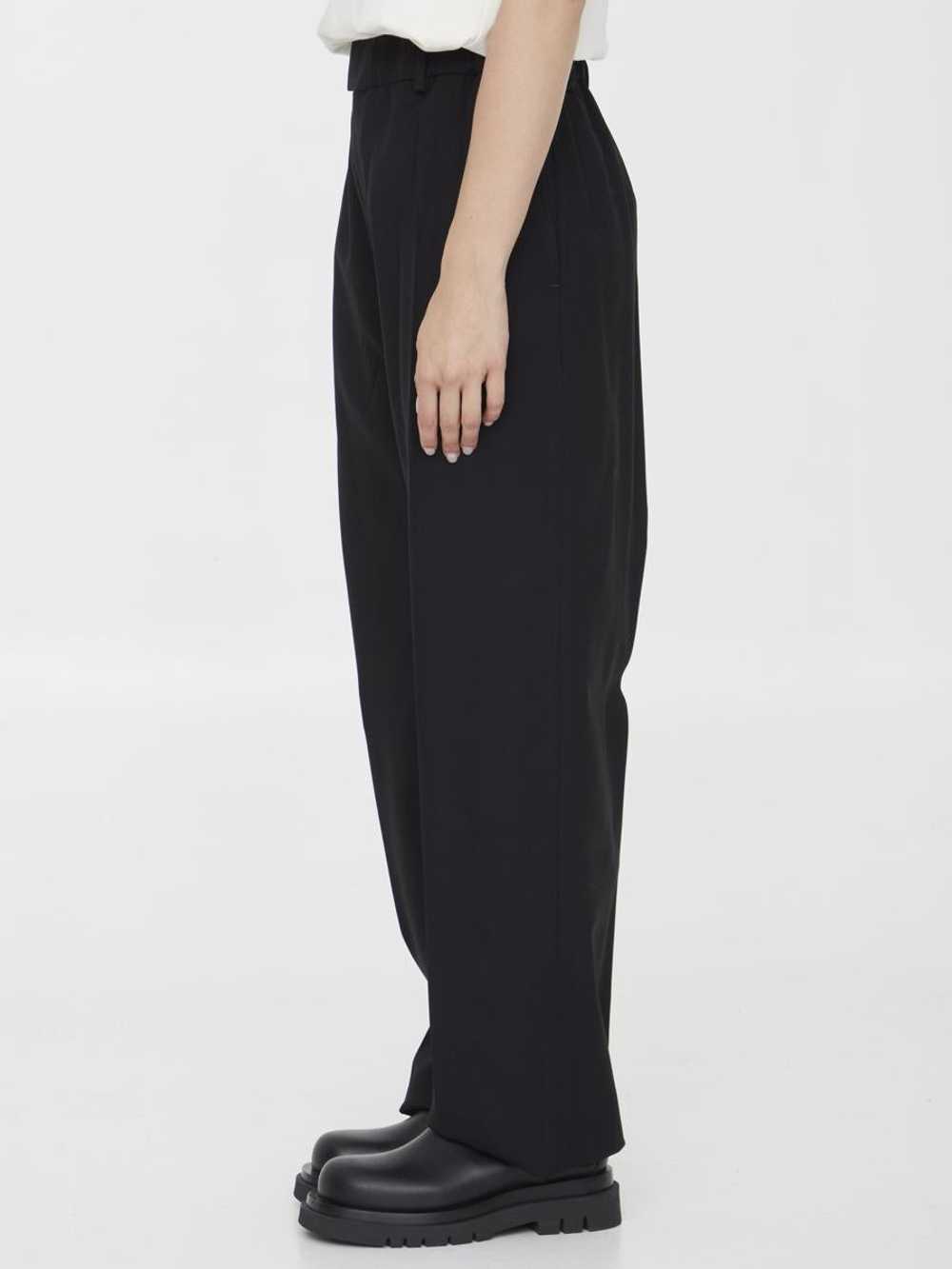 BOTTEGA VENETA BLACK WOOL PANTS - image 3