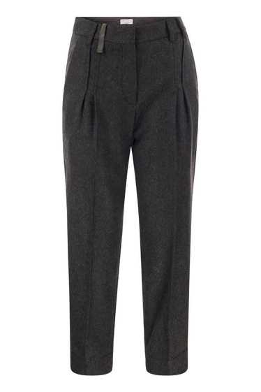 BRUNELLO CUCINELLI SARTORIA WOOL AND CASHMERE TRO… - image 1