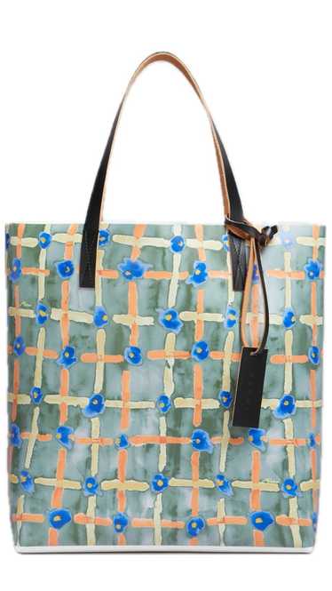 MARNI TRIBECA SHOPPING BAG WITH SARABAND PRINT