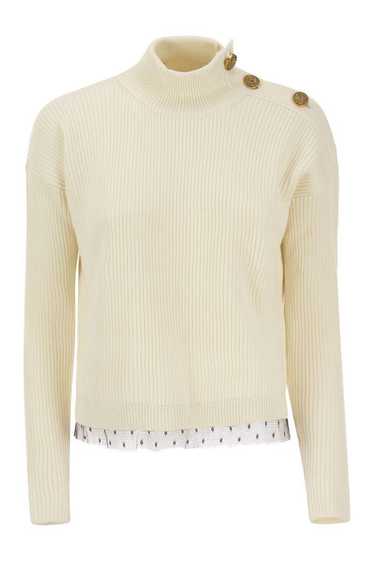 REDValentino RED VALENTINO WOOL-BLEND TURTLENECK … - image 1