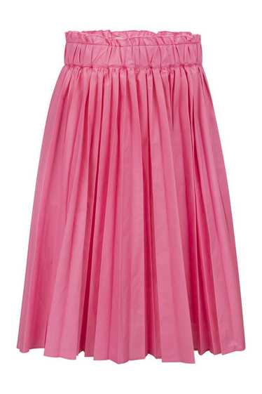 REDValentino RED VALENTINO PLEATED TAFFETA FROISS… - image 1