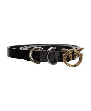 PINKO Love Birds Leather Belt