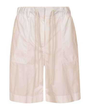 Moncler Wide Leg Drawstring Waist Shorts