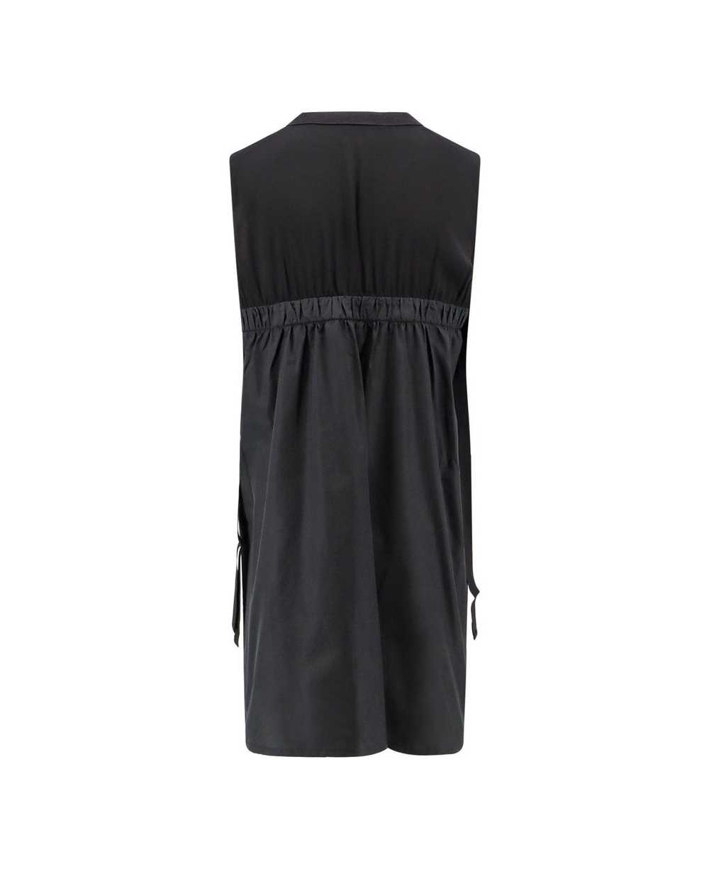 Moncler V-neck Panelled Dress - image 2