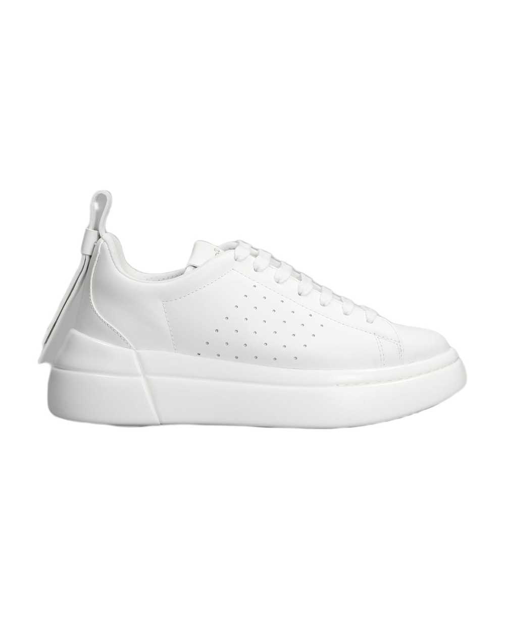 REDValentino Bowalk Sneakers In White Leather - image 1