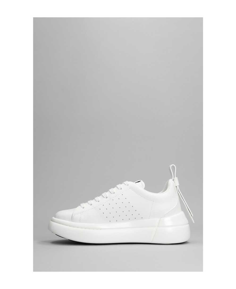 REDValentino Bowalk Sneakers In White Leather - image 3