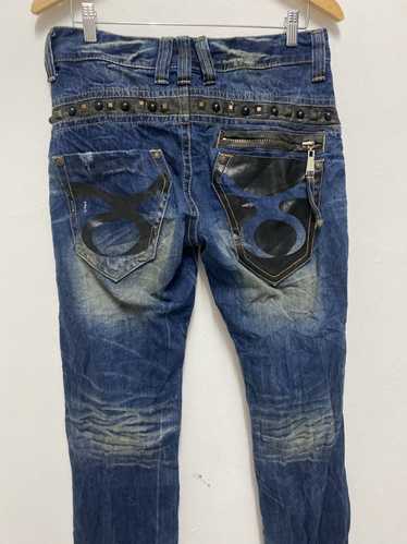 Hysteric Glamour Flare Red Pepper Jeans Washed Den