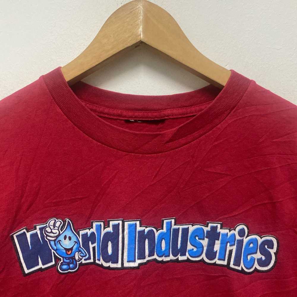 Vintage 90s World Industries Skater Wet Willy Vs … - image 2