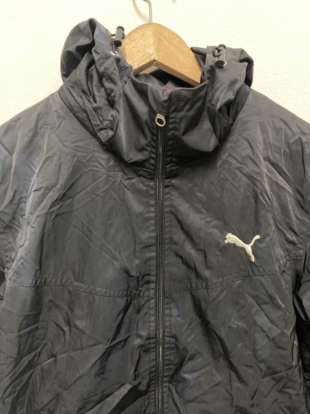 Vintage Puma Hoodie Light Jacket faded - image 2