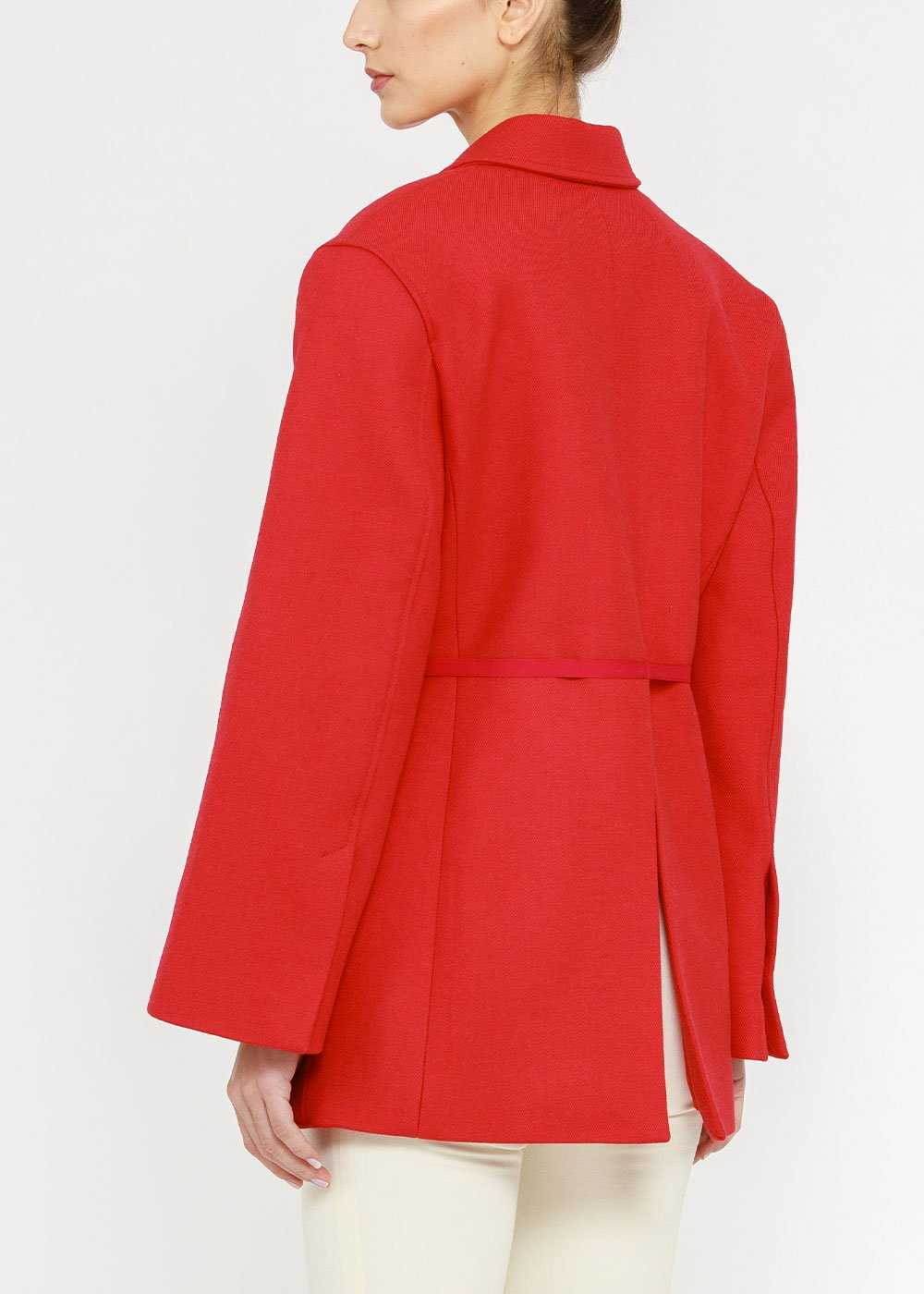 JACQUEMUS La Veste Soco belted wool-twill blazer … - image 7