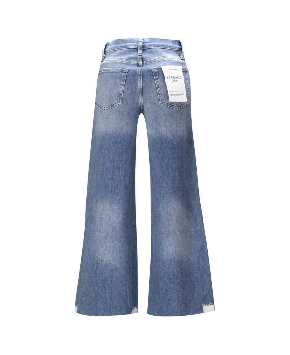 FRAME Raw-cut Hem Cropped Jeans - image 2