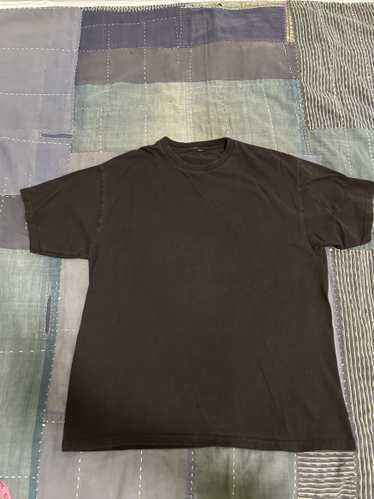 Vintage 90s Faded Black Blank Shirt Tee