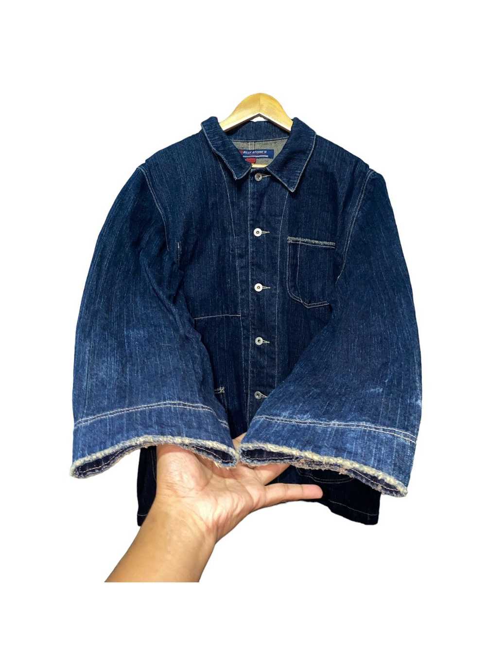 Distressed Denim - Vintage 90s Billy Stones Blue … - image 3