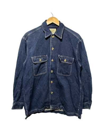 Vintage 90s Penny Worth Button Up Denim Work Shirt