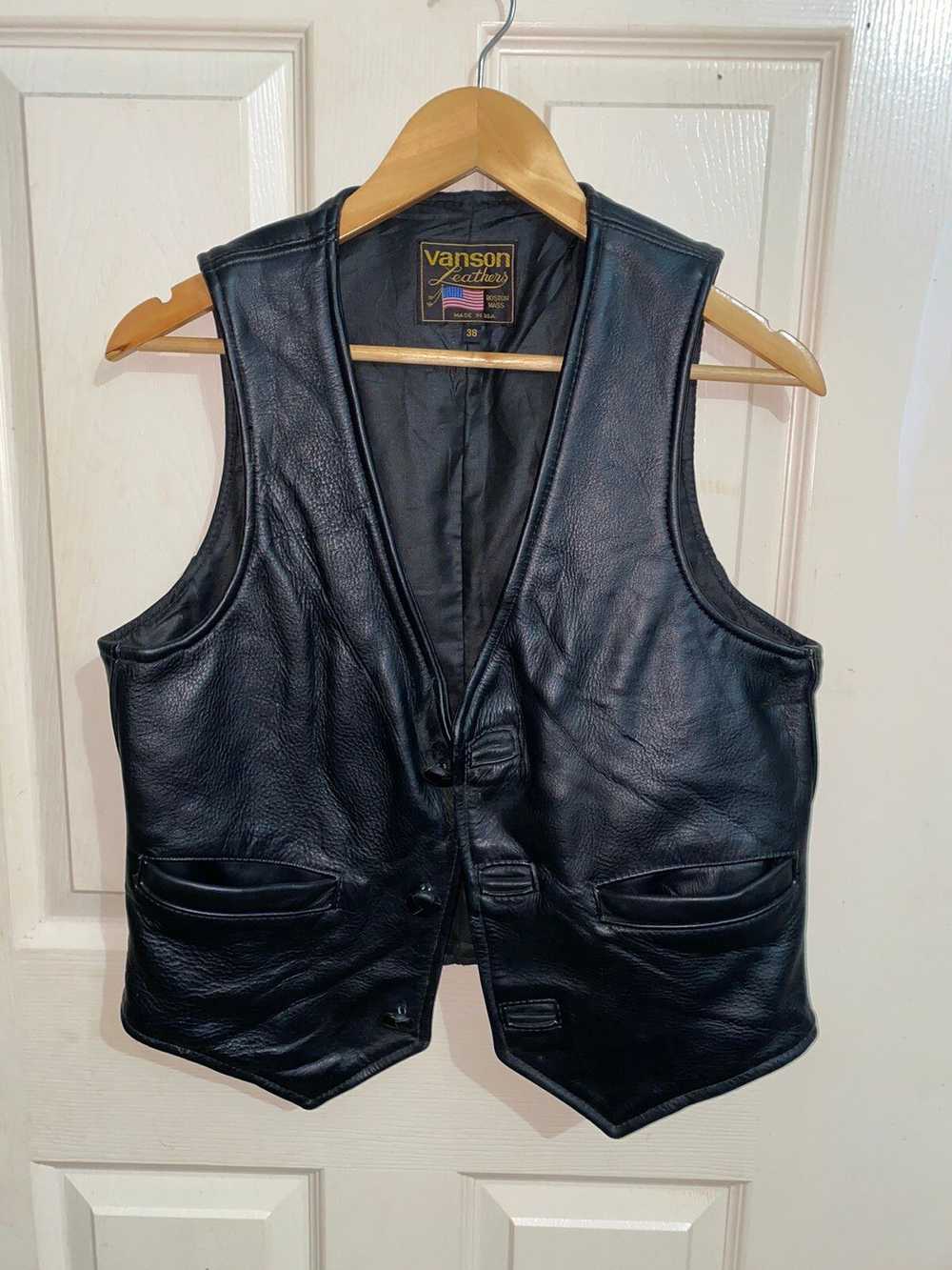 Vanson Leathers - Vintage Vanson Leather Cowhide … - image 12