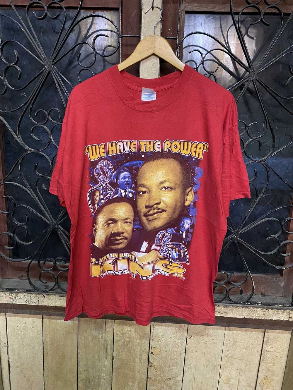 Vintage Y2K DR MARTIN LUTHER KING DOPE HIP HOP TEE - image 1