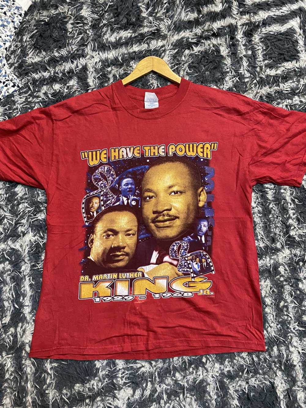 Vintage Y2K DR MARTIN LUTHER KING DOPE HIP HOP TEE - image 7