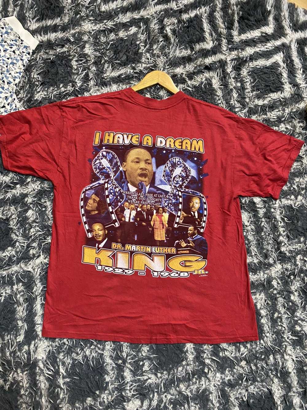 Vintage Y2K DR MARTIN LUTHER KING DOPE HIP HOP TEE - image 8