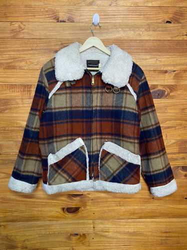 Towncraft - Vintage 60s Fall Winter Plaid Shearlin