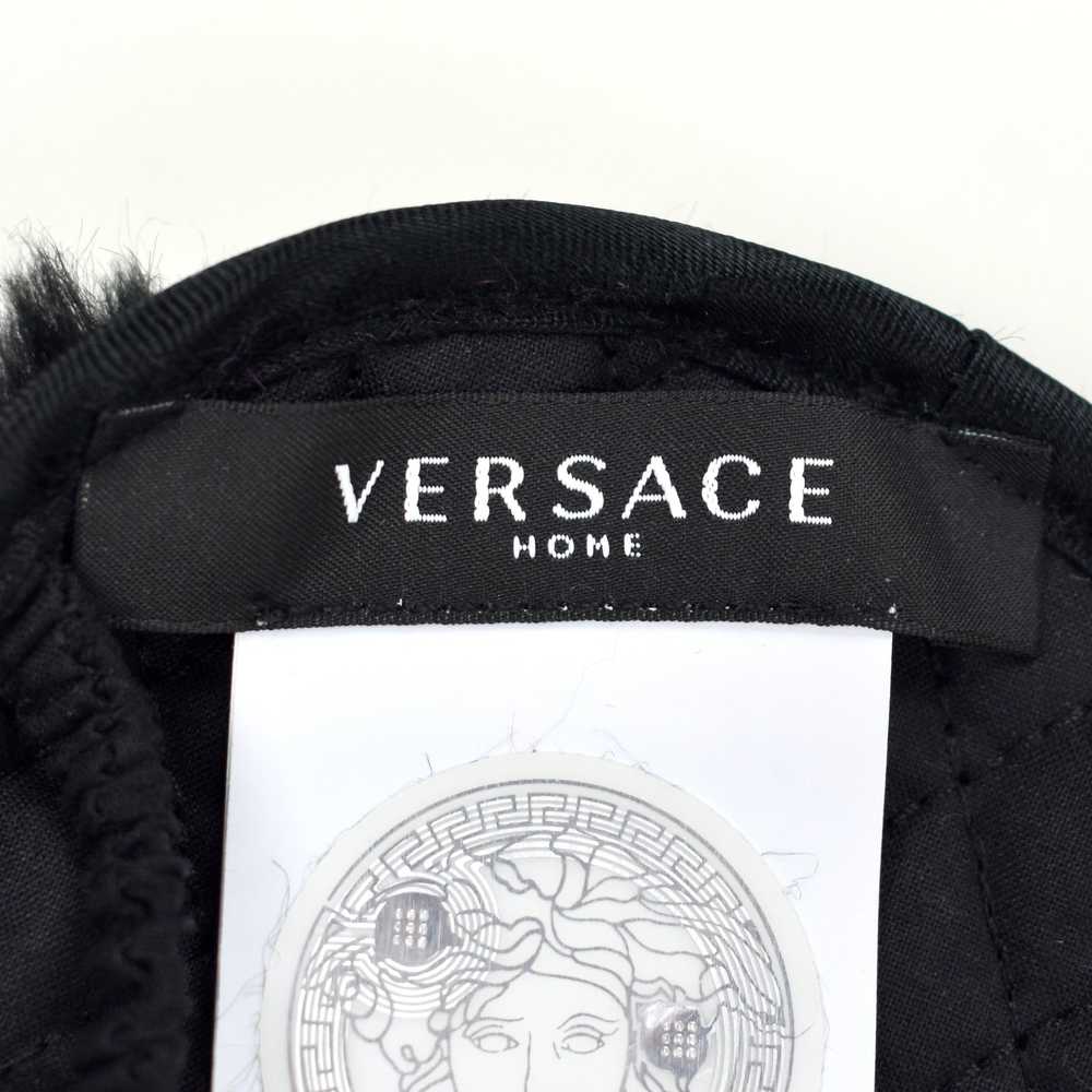 Versace Sequin Logo Plush Sleep Mask - image 5