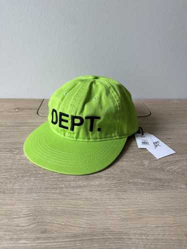 Gallery Dept. Logo Embroidered Hat Lime Green