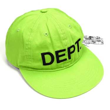 Gallery Dept. DEPT Logo Embroidered Hat Lime Green - image 1