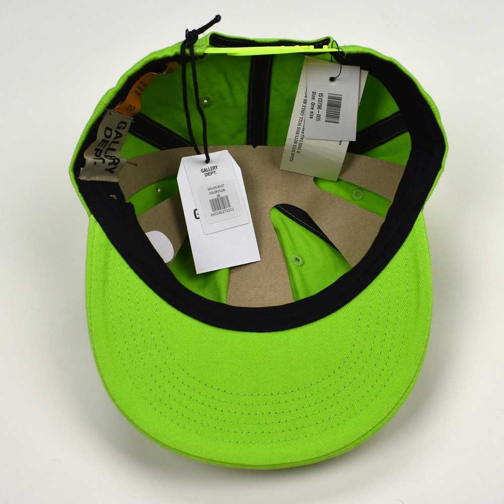 Gallery Dept. DEPT Logo Embroidered Hat Lime Green - image 6