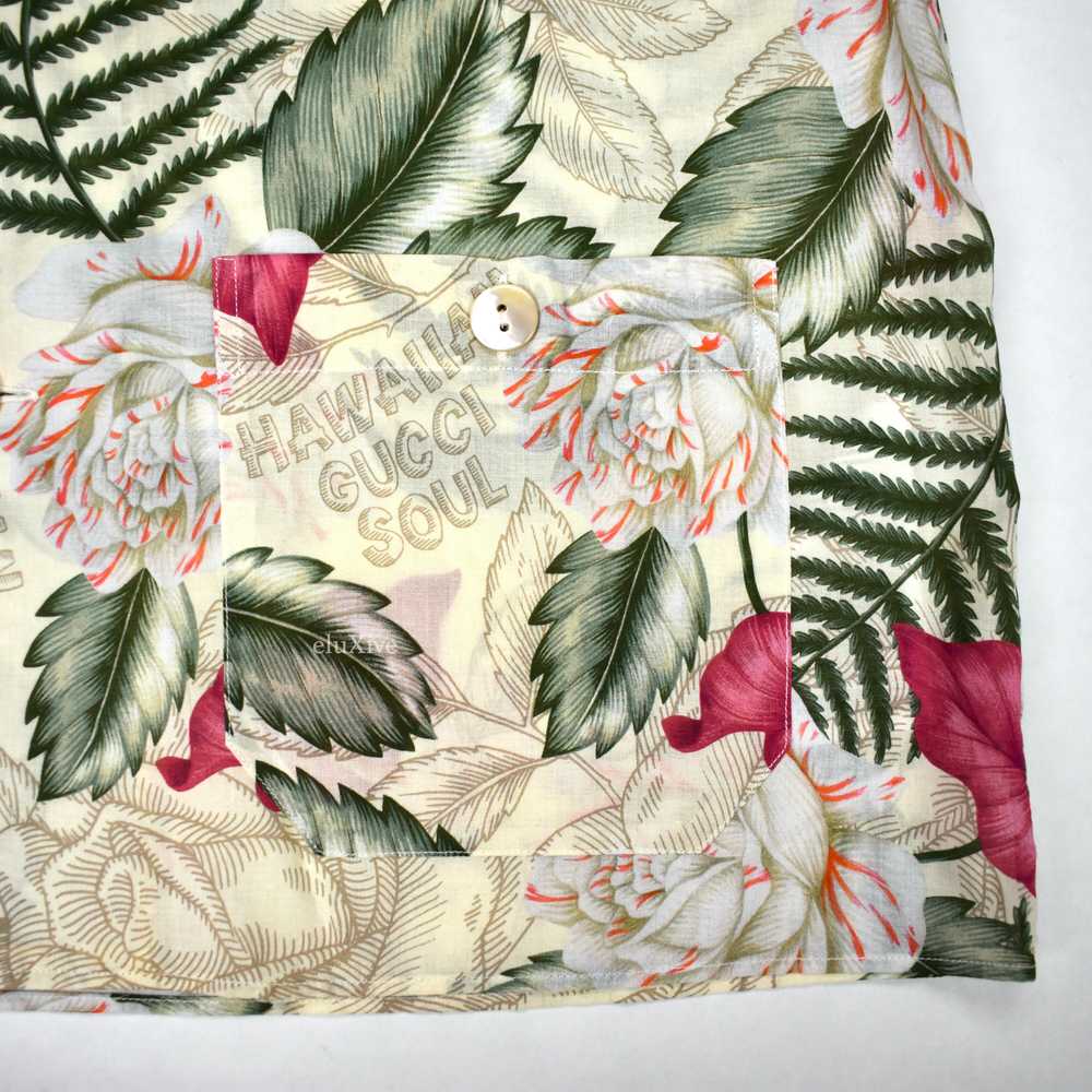 Gucci Hawaiian Dream Floral Print Button Down Shi… - image 6