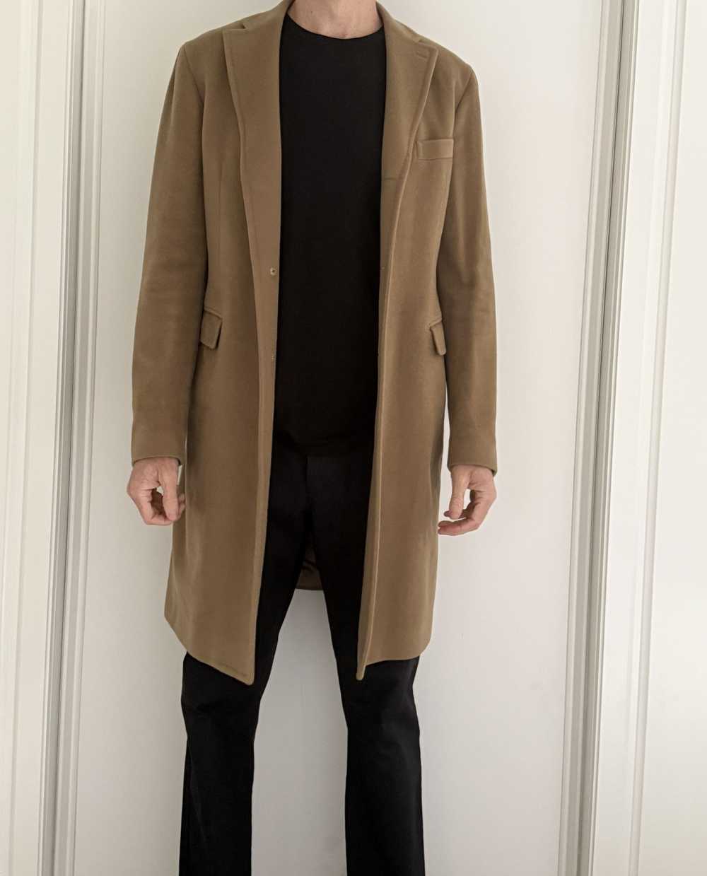 Tagliatore 100$ Cashmere Camel Overcoat - image 2