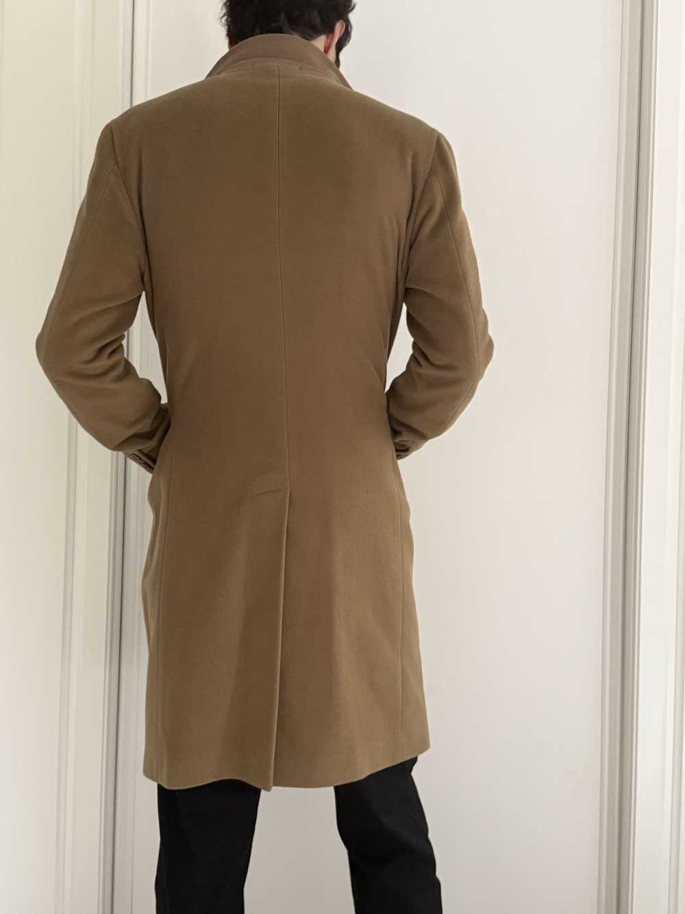 Tagliatore 100$ Cashmere Camel Overcoat - image 3