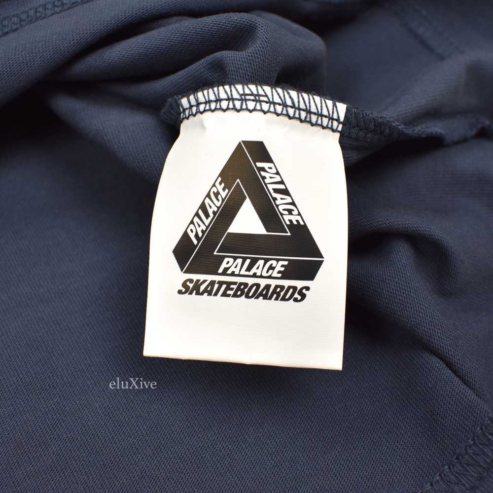 PALACE Inflator Balloon Logo T-Shirt Navy Blue FW… - image 5