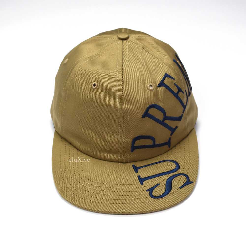 Supreme SS18 Tan Side Arc Logo Hat DS - image 3