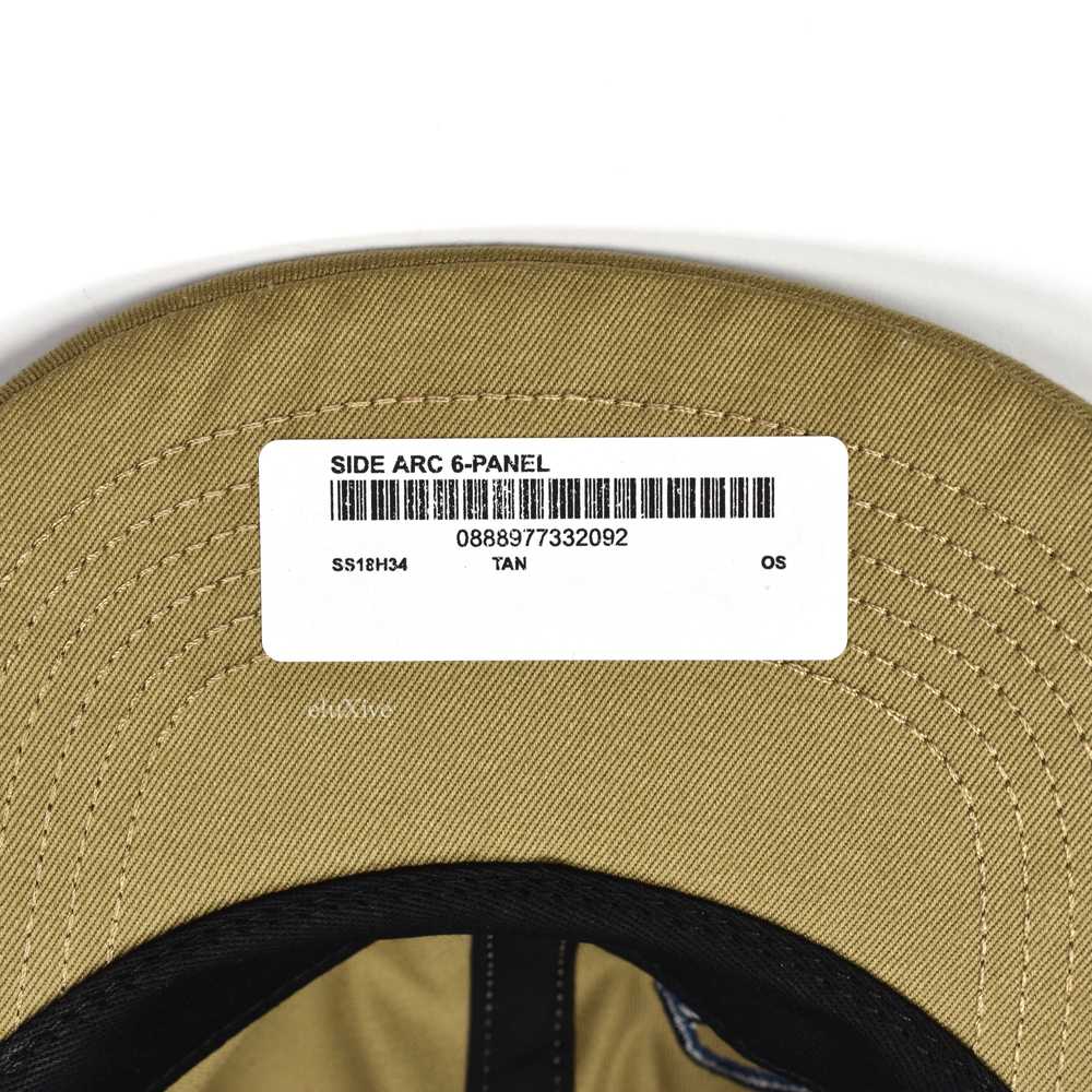 Supreme SS18 Tan Side Arc Logo Hat DS - image 9