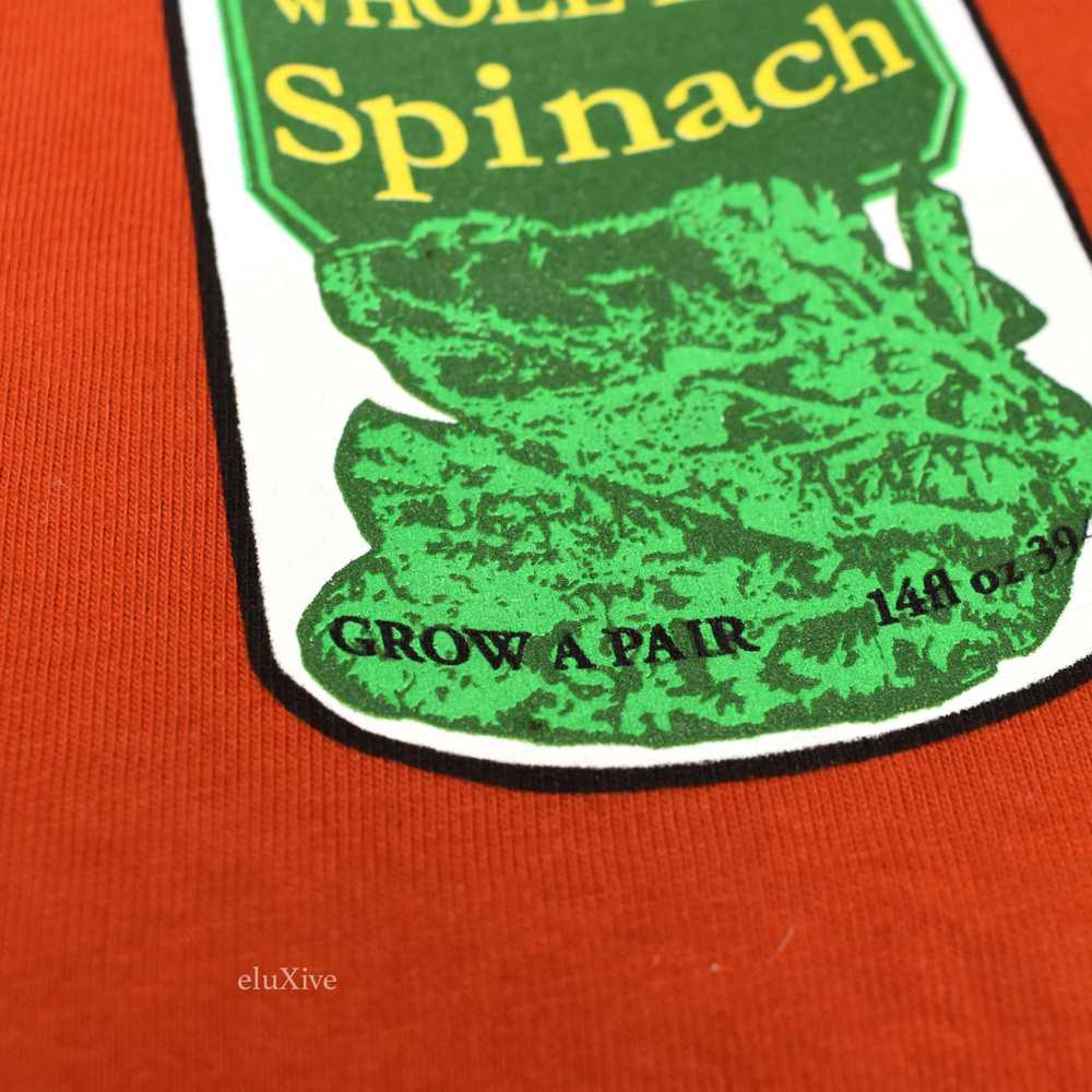 Supreme SS15 Spinach Logo T-Shirt Red DS - image 5