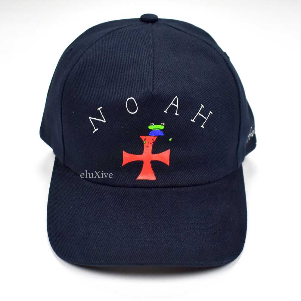 Noah Frog Core Logo Hat Navy DS - image 2