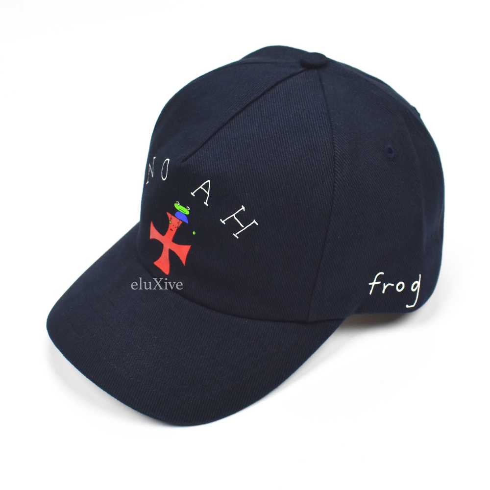 Noah Frog Core Logo Hat Navy DS - image 3