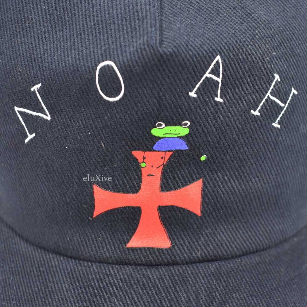 Noah Frog Core Logo Hat Navy DS - image 4