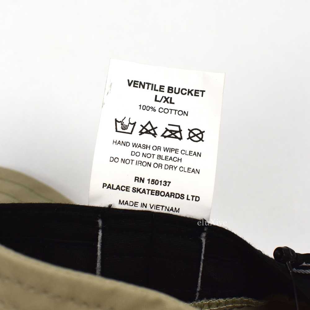 PALACE Stone Ventile Logo Embroidered Bucket Hat … - image 12