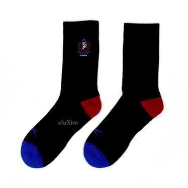 Palace Reebok Wreath Logo Socks (Black) - image 1