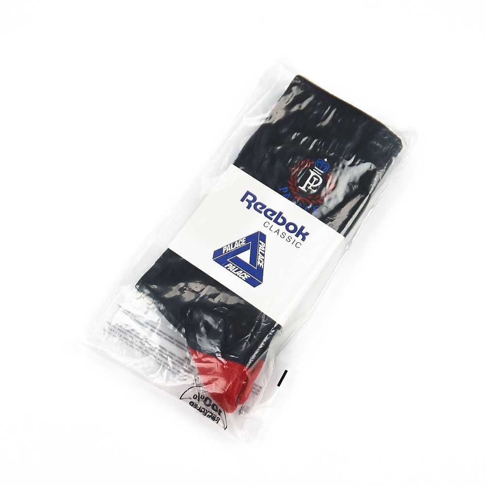 Palace Reebok Wreath Logo Socks (Black) - image 3