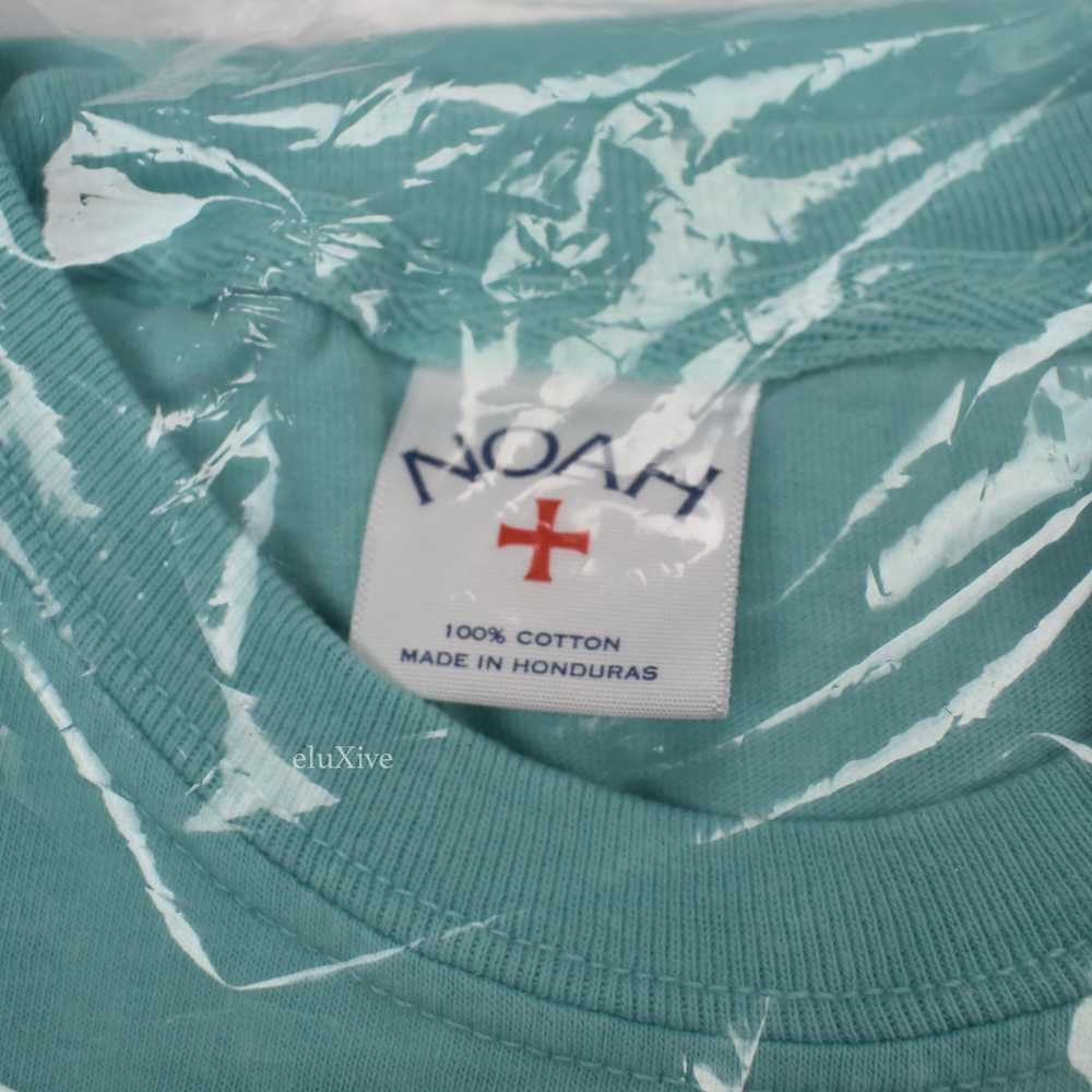 Noah Animal Logo Pocket T-Shirt Mint Medium - image 4